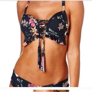 Montce Emma Floral Prima Ruffle Bikini Top